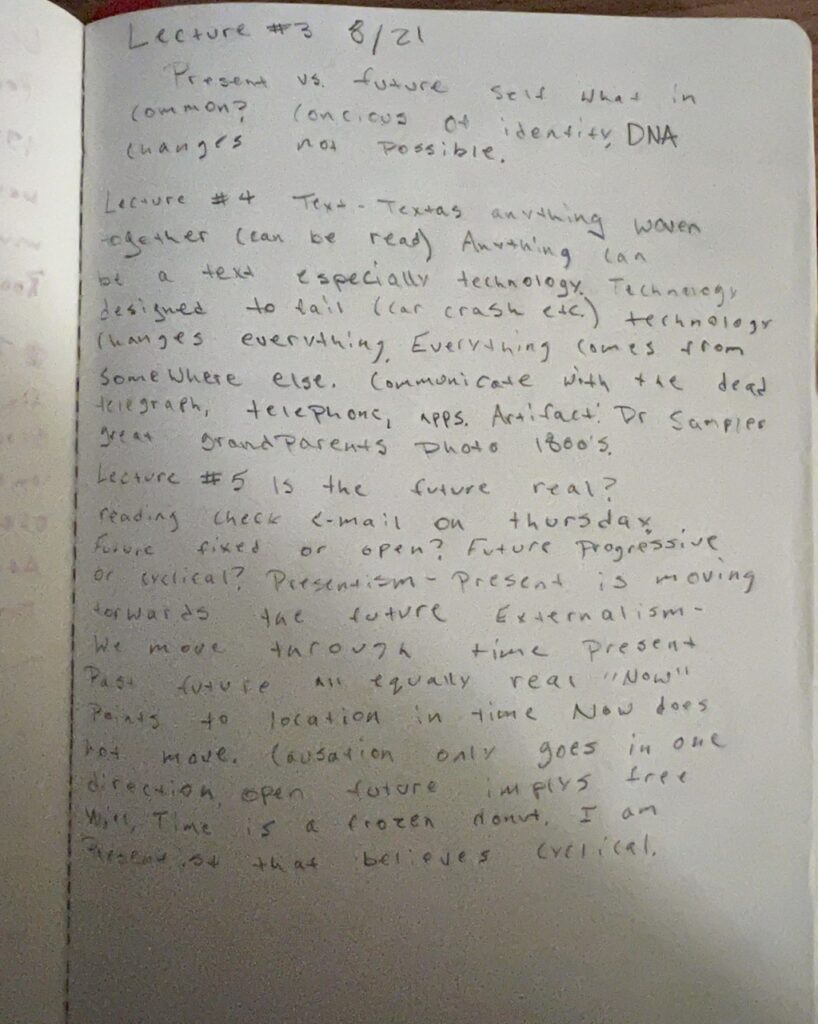 Notes from red book