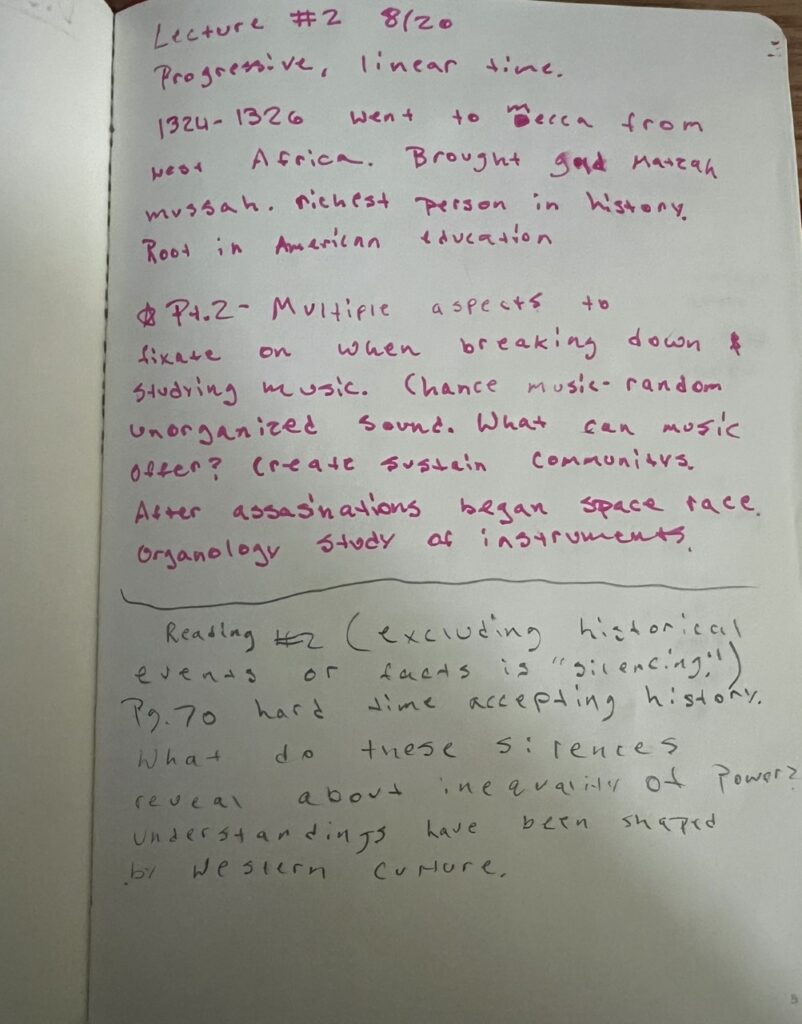 Notes from red book