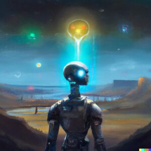 AI looking into apocalypse